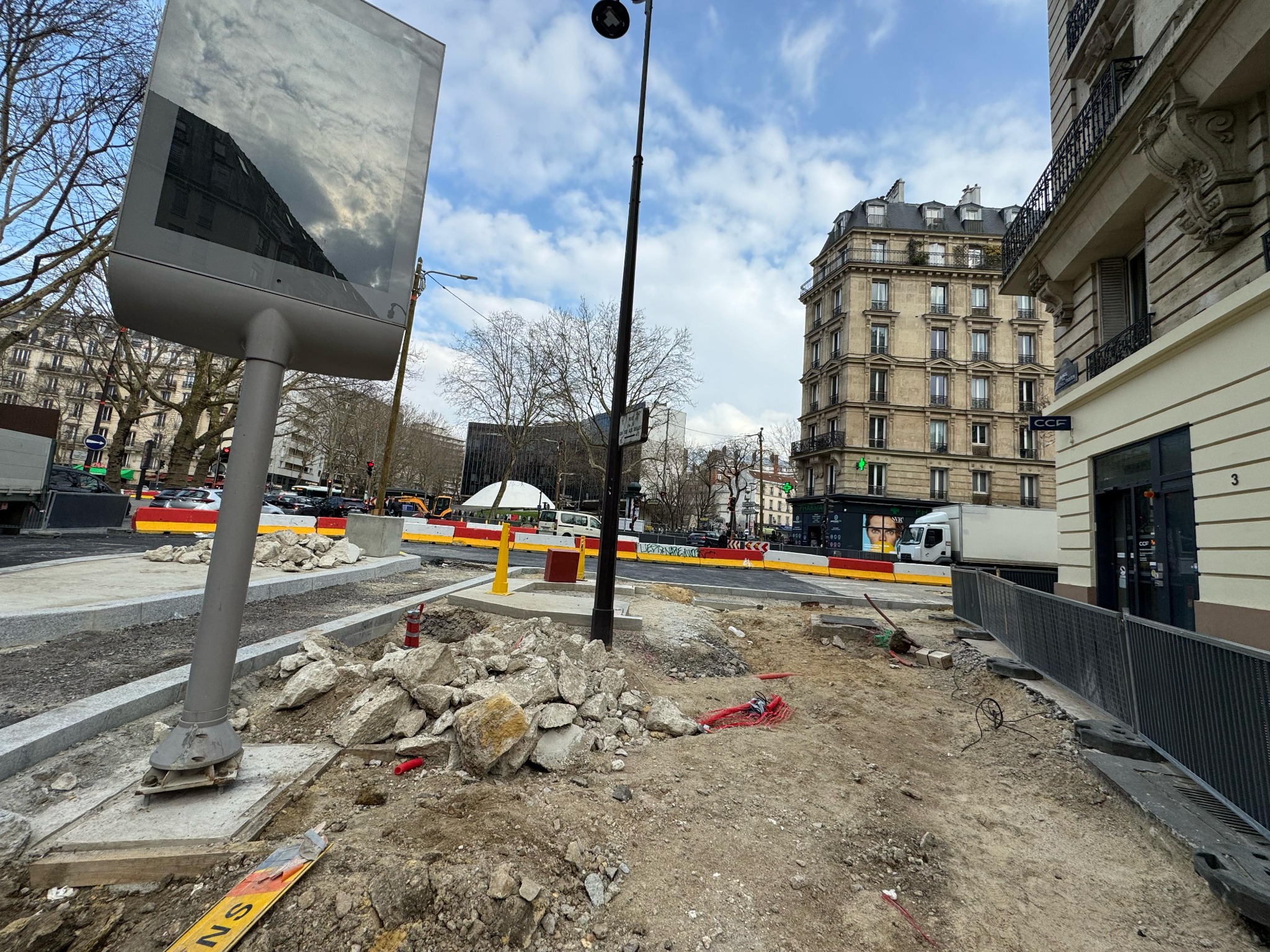 Préparation d’un site urbain avant installation